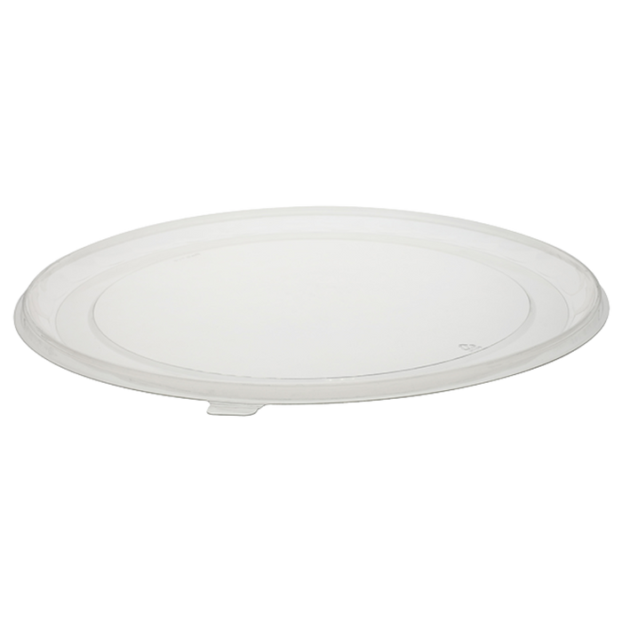 18" Round Clear PET Catering Tray