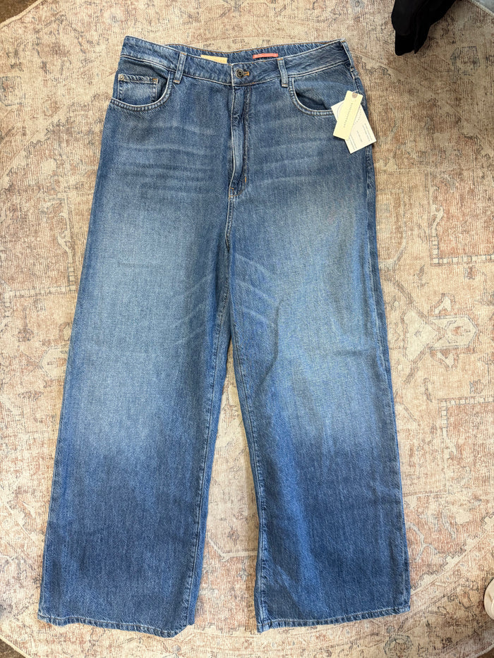 Anthropologie Pilcro Wide Leg HR Jeans (32x31)