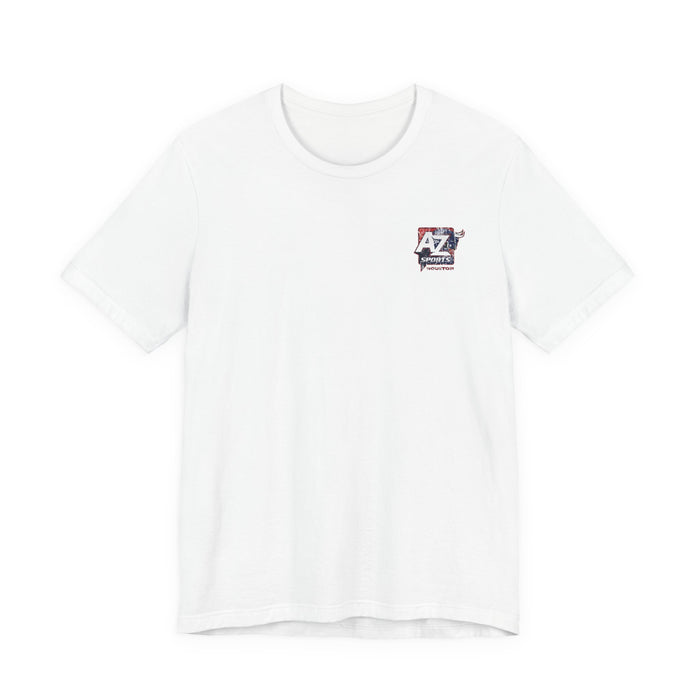 A to Z Sports Texans Distressed Pocket T-Shirt