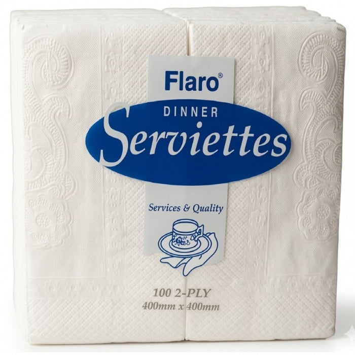 ABC Flaro MA-218W M-Fold Dinner Serviettes