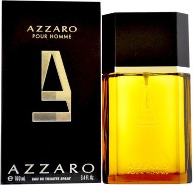 Azzaro EDT Spray For Men (Refillable) - box and bottle packaging