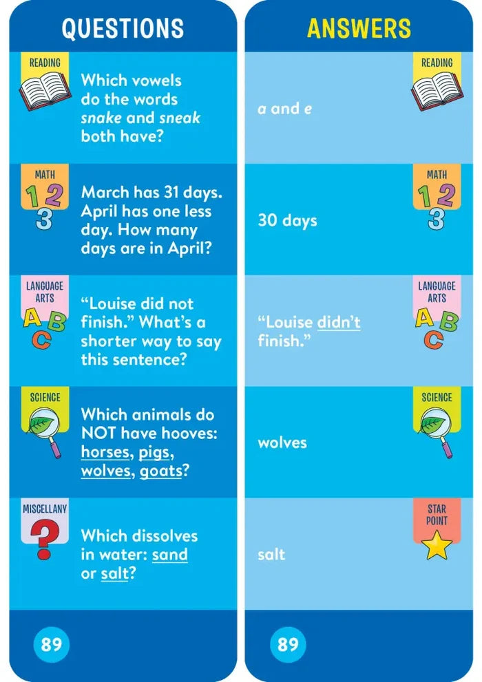 Brain Quest 1st Grade