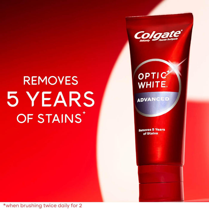 Colgate - Optic White Advanced Icy Fresh - 4.45 oz - 24 Pack