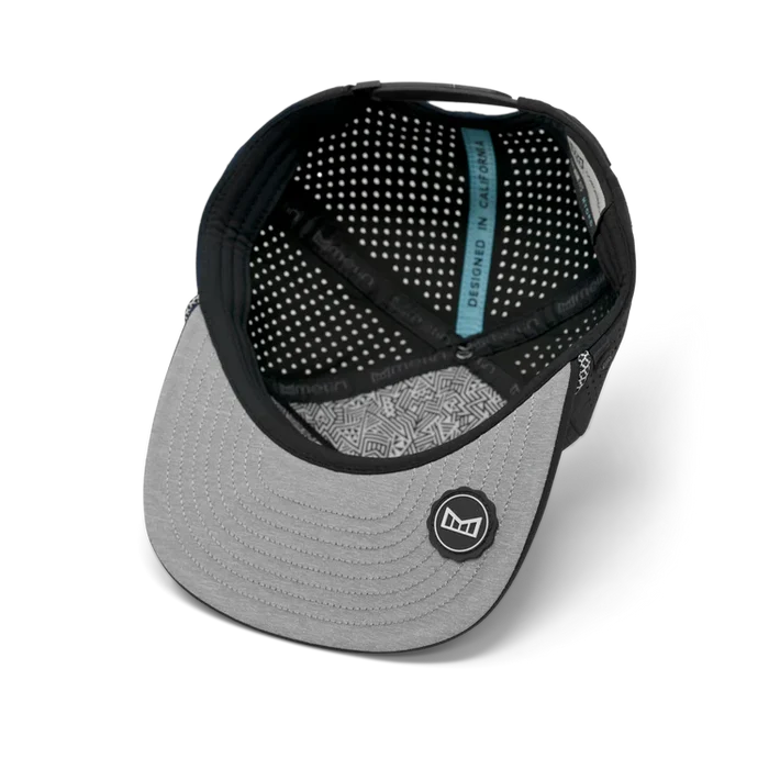 Coronado Brick Hydro Performance Snapback Hat BLACK