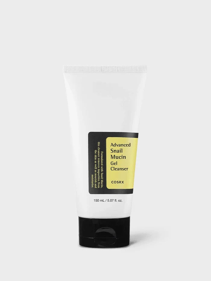 COSRX Advanced Snail Mucin Gel Cleanser 50ml with white background