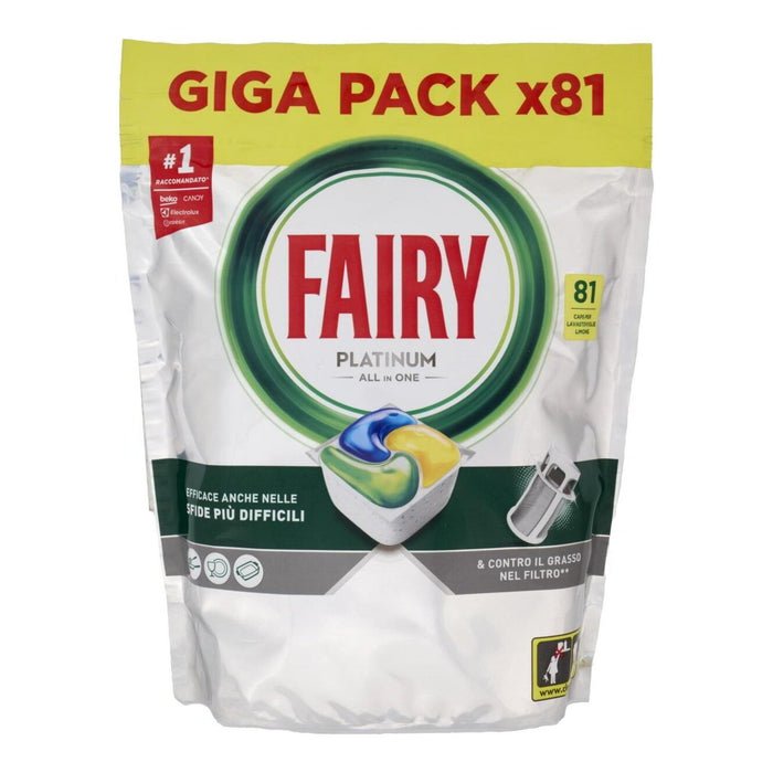 Fairy Platinum All in One Limone 81 capsule