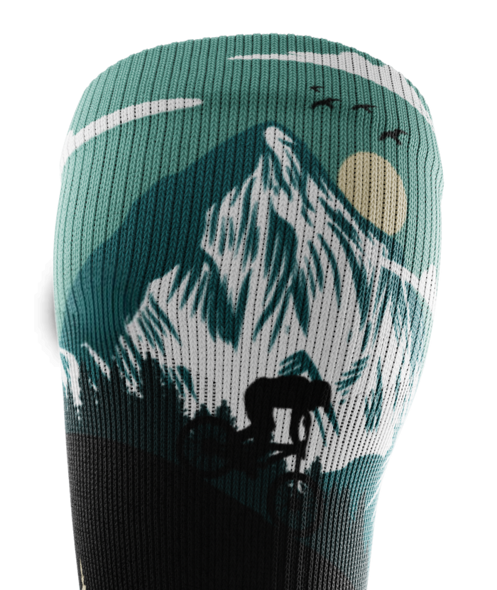 Free Ride Athletic Knee High Compression Socks