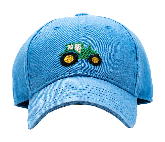 Harding Lane Kids Tractor Baseball Hat in Light Blue