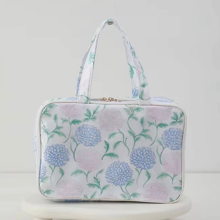 Hydrangea Horizon Waterproof Cosmetic Case