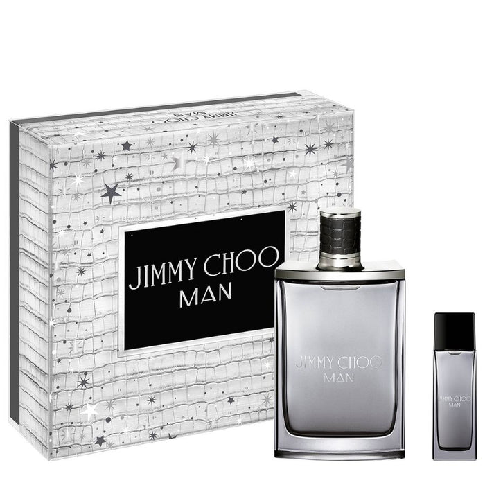 Jimmy Choo Man by Jimmy Choo for Men 6.7 oz EDT 2pc Gift Set