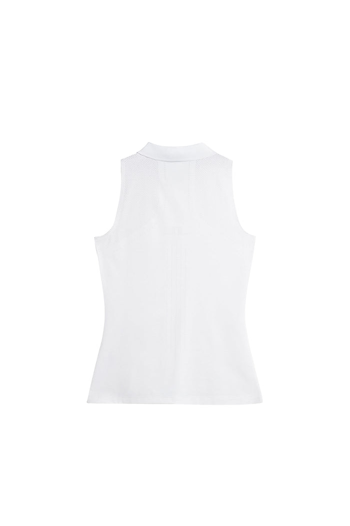 J.LINDEBERG LEYLO SLEEVELESS TOP WHITE