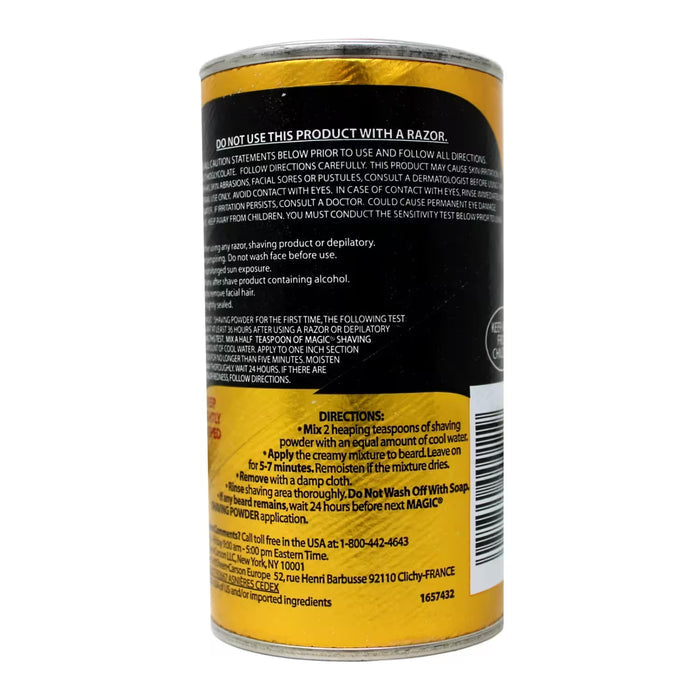 Magic Shave Gold Shaving Powder with Fragrance - 4.5 oz - 6 Pack