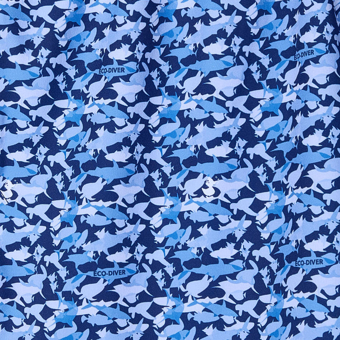 Men's ADEMIR SWIMWEAR 5 INCH in BLUE SHARK