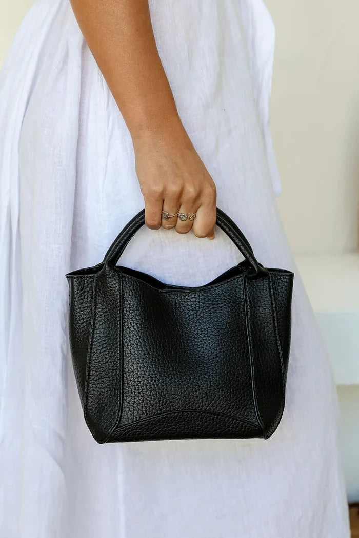 Mini Tote Bag - Black
