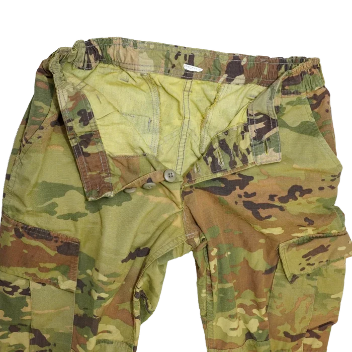 Multi Camo Army Trousers - Medium - Film Production Used - Combat Trousers