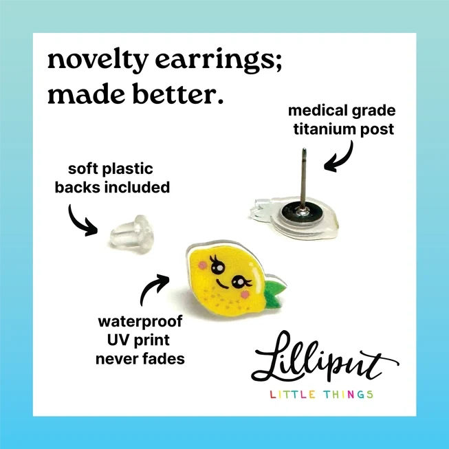 *NEW* Lilliput Little Things Earrings - Baby Cows