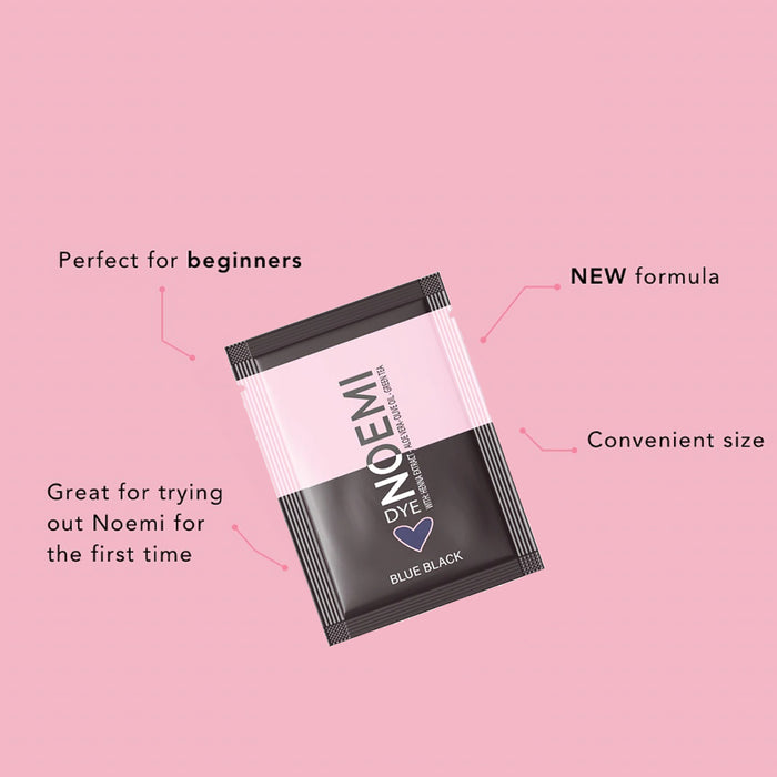 Noemi Hybrid Dye Sachet - New Formula - Blue Black - 1g