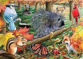 Northern American Owls 35 Pce Tray Puzzle