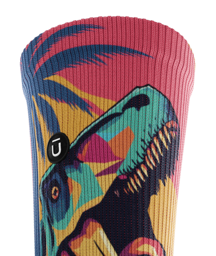Prehistoric Athletic Crew Socks