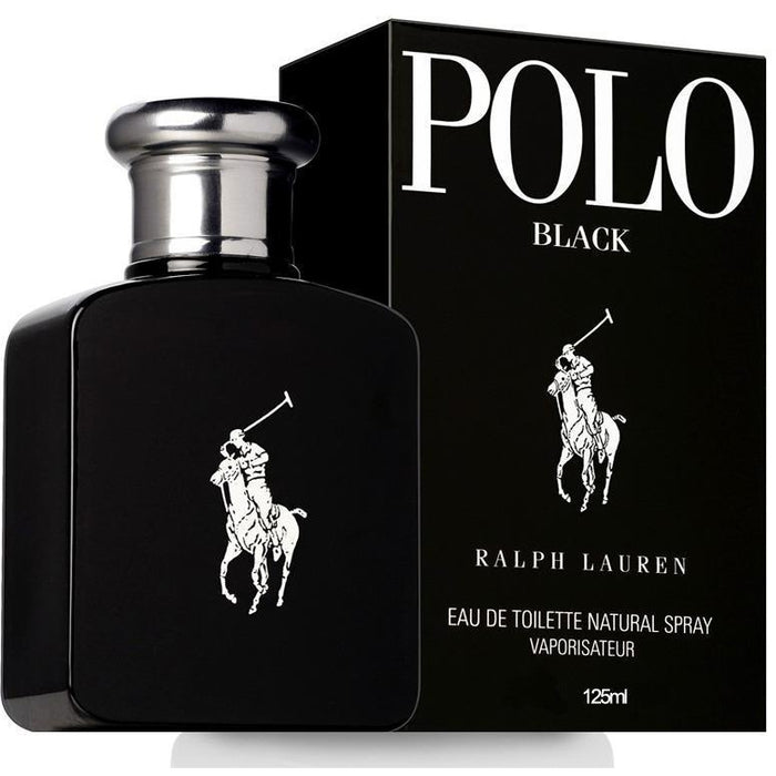Ralph Lauren Polo Black 125 ML EDT Spray For Men - authentic fragrance from Brands Warehouse Canada