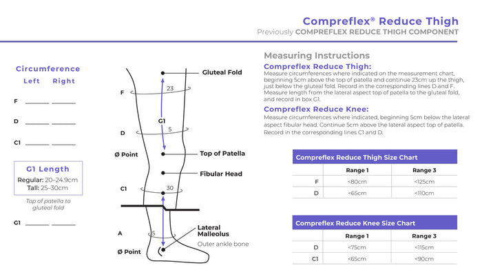 Sigvaris Compreflex Reduce Knee - Unisex - Knee