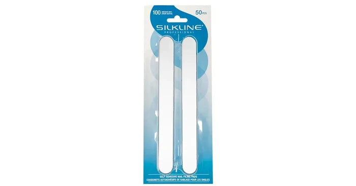 Silkline Self-adhesive Nail File Pad (50/pk) - various grits