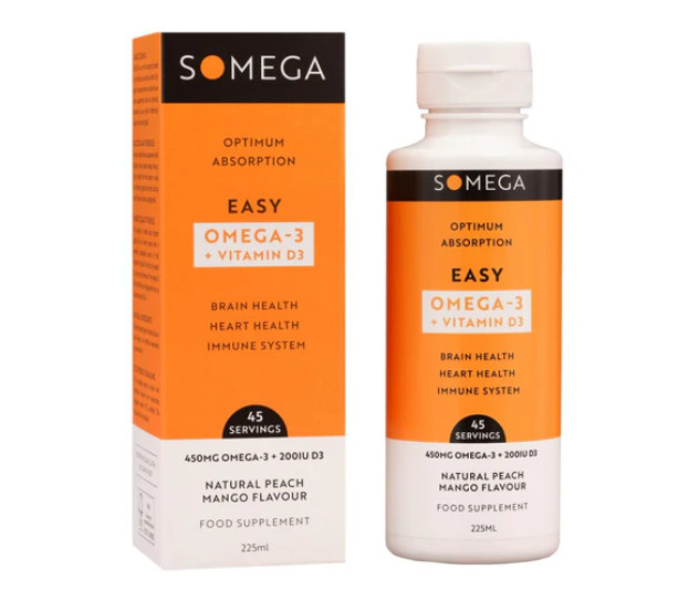 Somega Easy Omega-3 + Vitamin D3 225ml