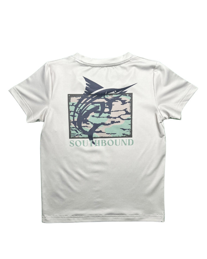 SouthBound Tee Camo Fish