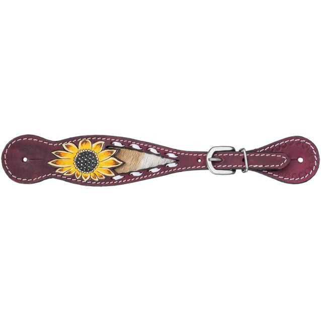 Sunflower Hair On Spur Strap