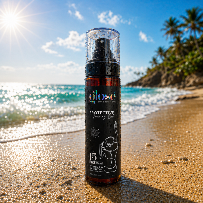 TANNING OIL with SPF 15