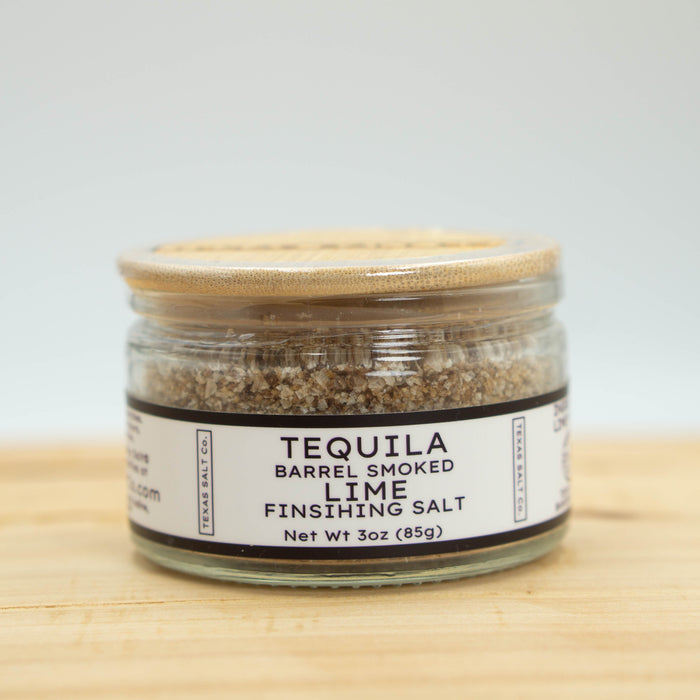 Tequila Barrel Smoked Lime Finishing Salt
