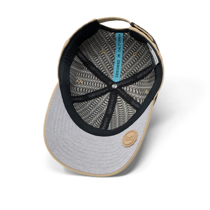 The Legend Hydro Performance Strapback Hat DARK KHAKI