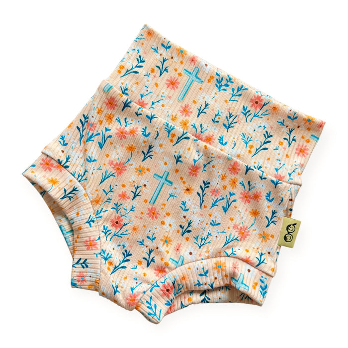 Wildflower Faith Ribbed Bummies & Biker Shorts