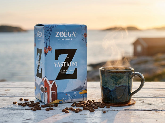 Zoégas Västkust Ground Coffee 2 × 450g (2 × 15.87 oz) – Premium Swedish Medium Roast 100% Arabica Coffee