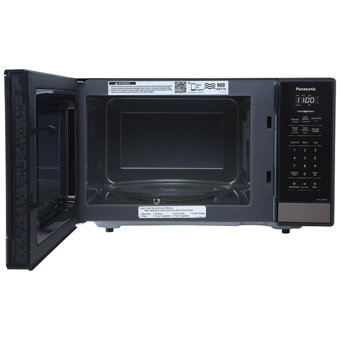0.9 cu.ft. Compact Microwave Oven, 900W - NN-SB438S