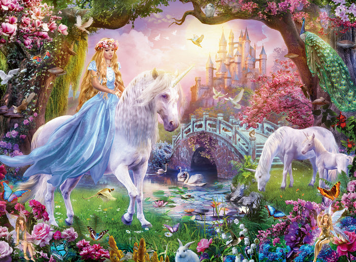 100 pc Magical Unicorn Puzzle