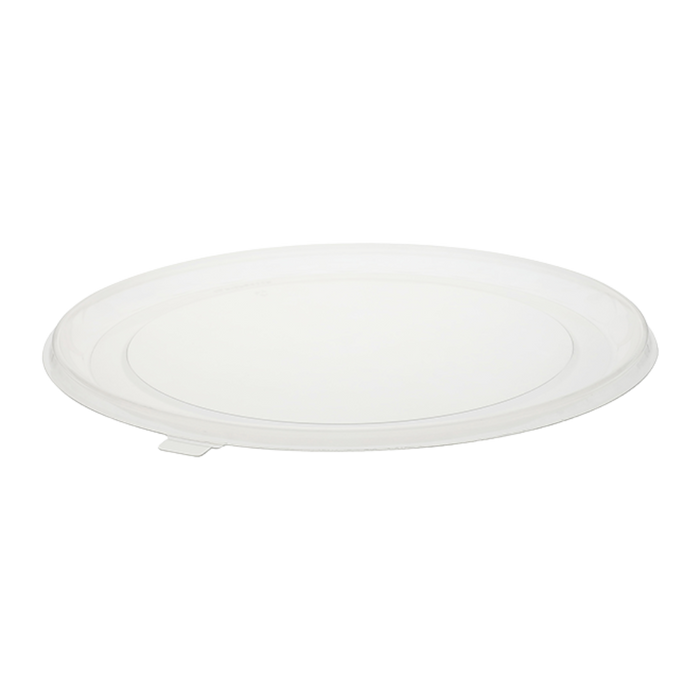 12" Round Clear PET Catering Tray