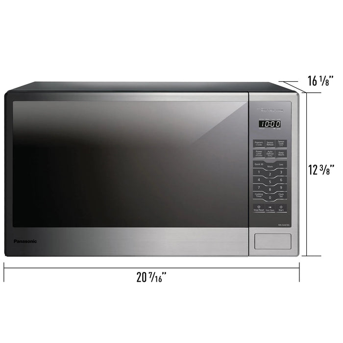 1.3 cu. ft. Countertop Inverter Microwave Oven, 1100W - NN-SU676S