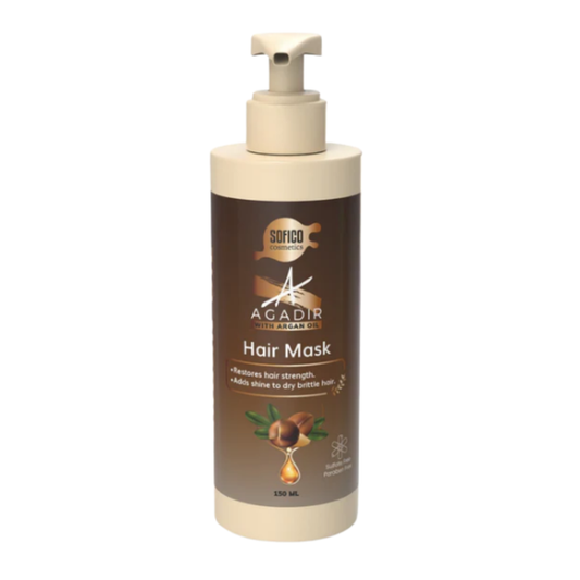 سوفيكو اغاديرحمام كريم 150مل ارجان - Sofico Agadir Argan Oil Hair Mask 150 ml
