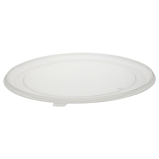 18" Round Clear PET Catering Tray