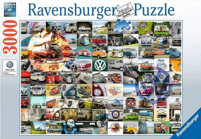 3000 pc 99 VW Campervan Moments Puzzle