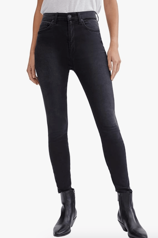 high waist skinny slim illusion