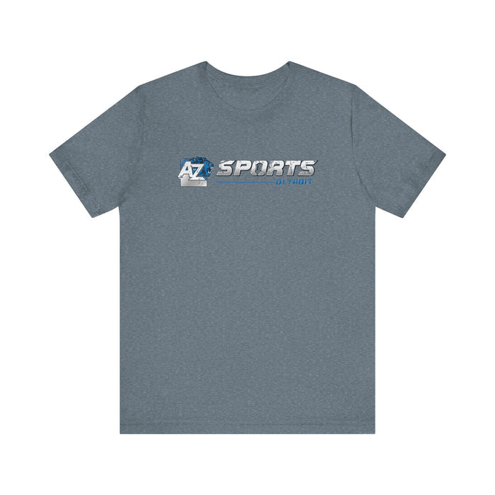 A to Z Sports Lions Distressed Horizontal T-Shirt