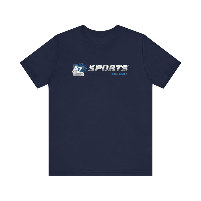 A to Z Sports Lions Distressed Horizontal T-Shirt