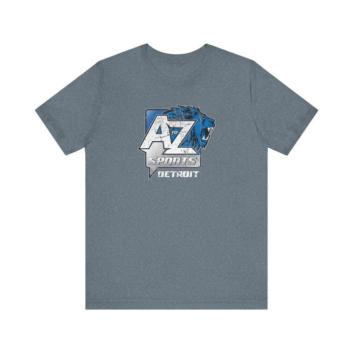 A to Z Sports Lions Distressed T-Shirt
