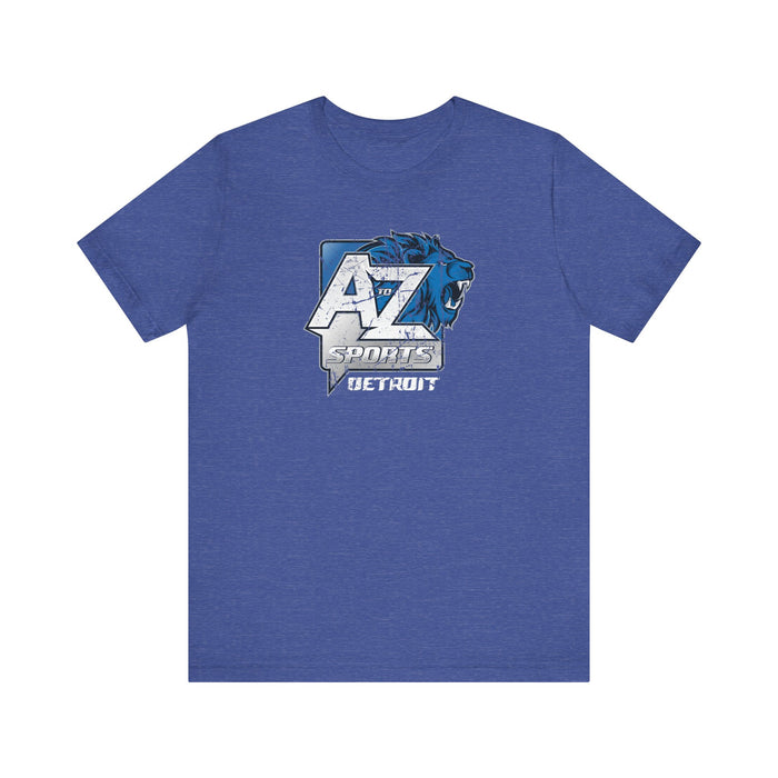 A to Z Sports Lions Distressed T-Shirt