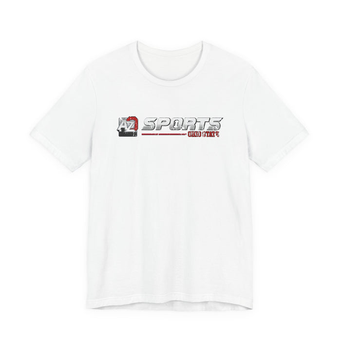 A to Z Sports Ohio State Distressed Horizontal T-Shirt