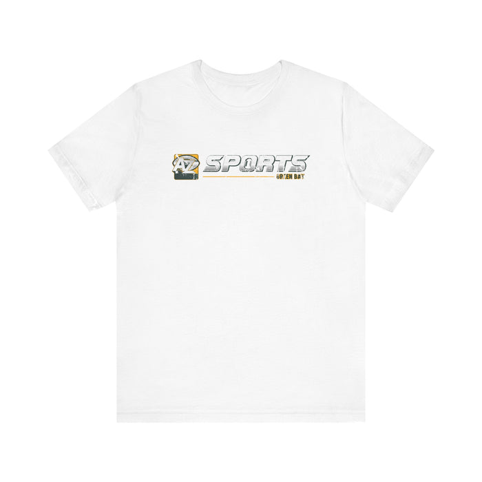 A to Z Sports Packers Distressed Horizontal T-Shirt