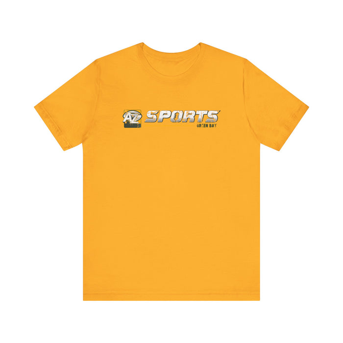A to Z Sports Packers Distressed Horizontal T-Shirt