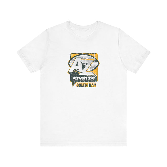 A to Z Sports Packers Distressed T-Shirt